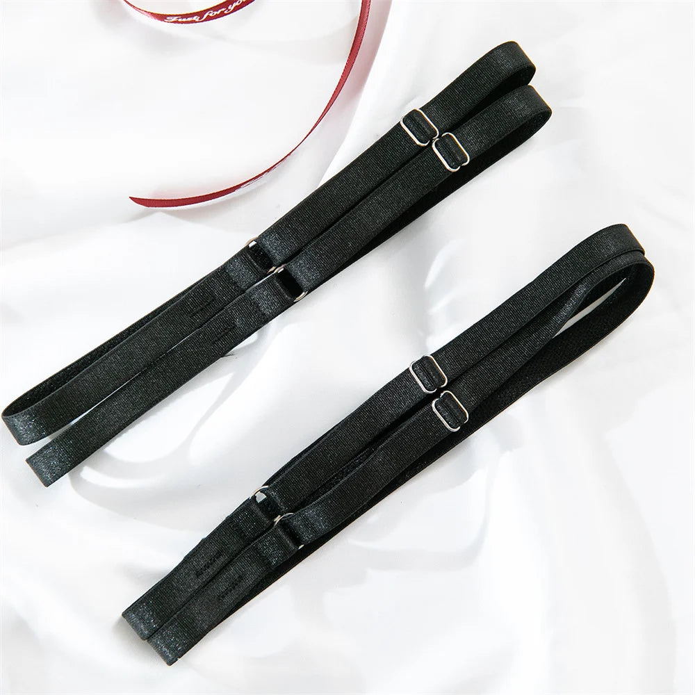 Krasapt 4-Piece Leopard Print Lingerie Set