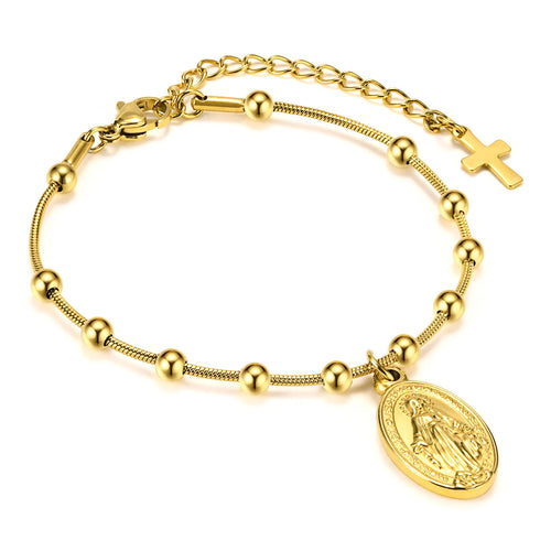 Bracelet trombone réglable – Acier inoxydable