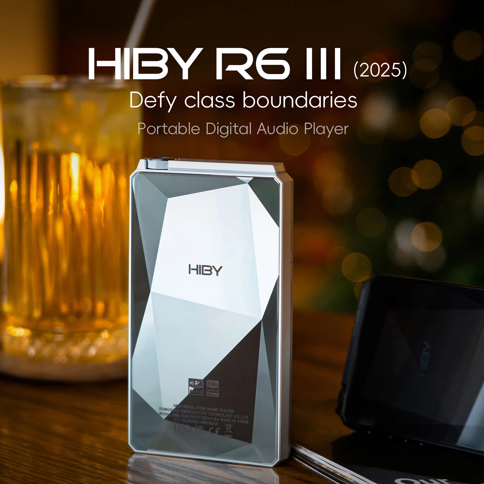 HiBy R6 III Lecteur Musique Portatif Aluminium Android 12