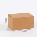 Folding Corrugated Paper Boxes, Pack of 20 for Shipping