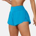 Short de bain taille haute 2 en 1 avec poches – Anfilia