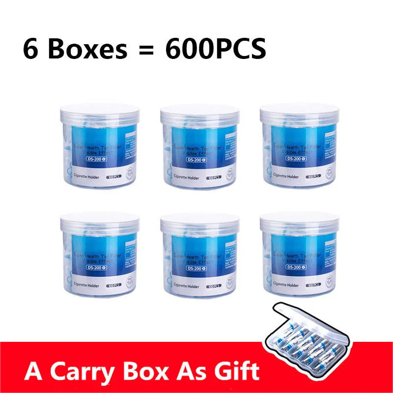 Filtres Cigarettes Jetables Adous 600 Pièces En 6 Boîtes