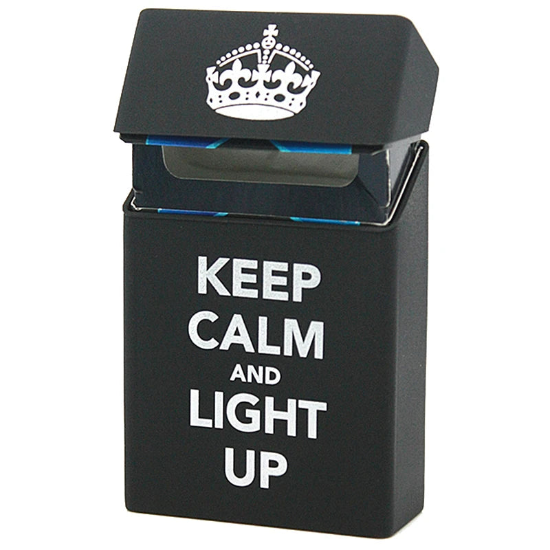 Etui Cigarettes Silicone Crâne Capacité 20 Cigarettes Pour Homme Femme