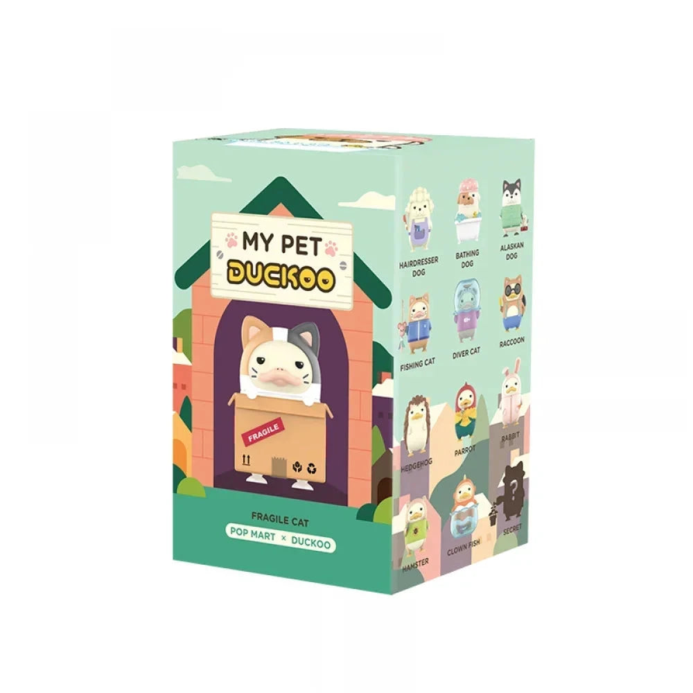 Pop Mart Duckoo Figurine My Pet Story PVC Boîte Aveugle