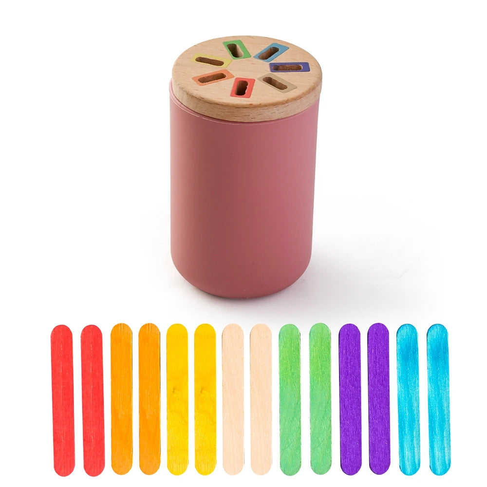 Jouets En Silicone Montessori Tri Des Couleurs Motricité Fine Sensoriels Assortis Puzzle Éducatif Précoce Pour Tout Petits by LSDLBoutique.ch