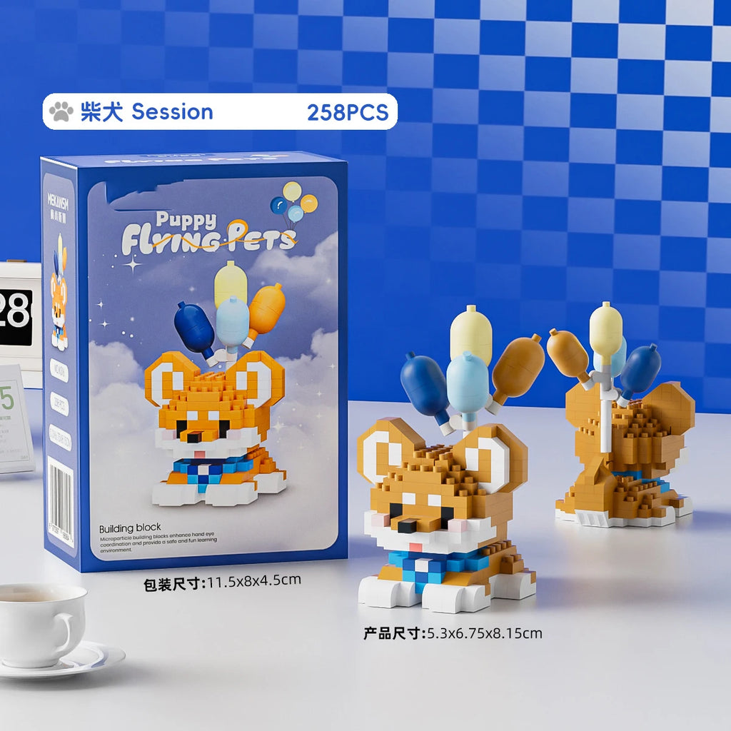 Mini Blocs De Construction Animal Chiens Chats Kit A Assembler Jouets Educatifs Pour Enfants 10 12 Ans Cadeau by LSDLBoutique.ch