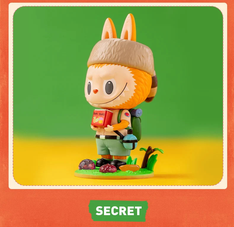 Pop Mart Labubu Candy Monsters PVC Figurine Pink Blue