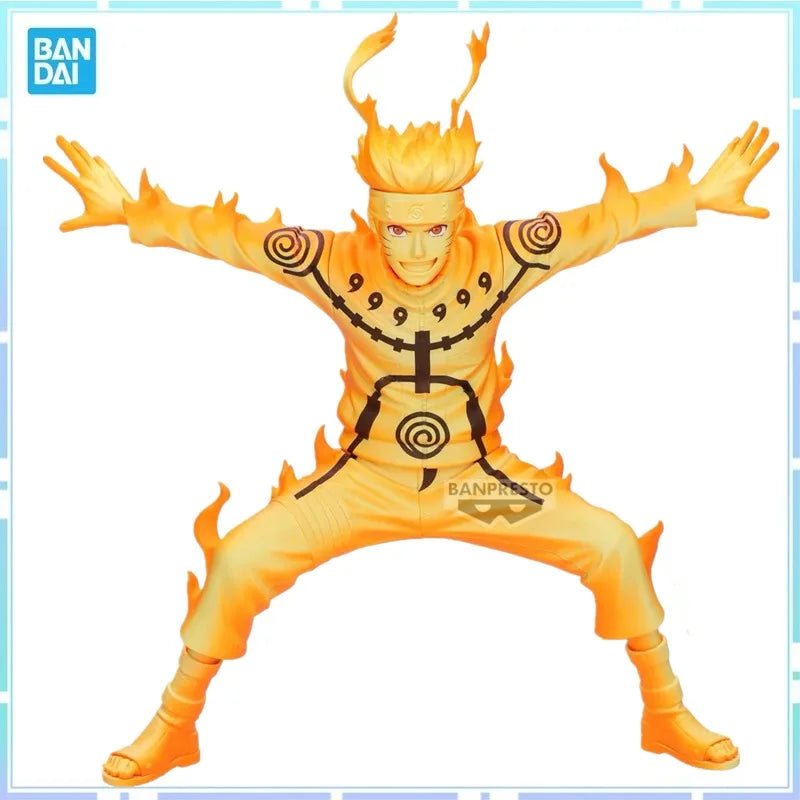 Bandai Original BANPRESTO Anime NARUTO Grandista Uzumaki Naruto PVC collectible figure model toy gifts