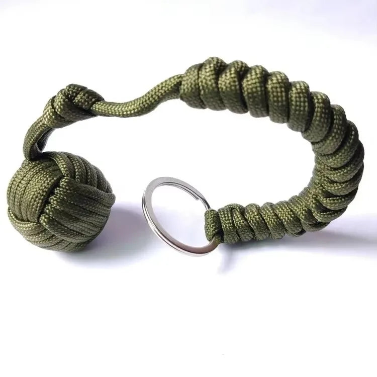 Umbrella Rope Self-Defense Steel Ball Monkey Fist