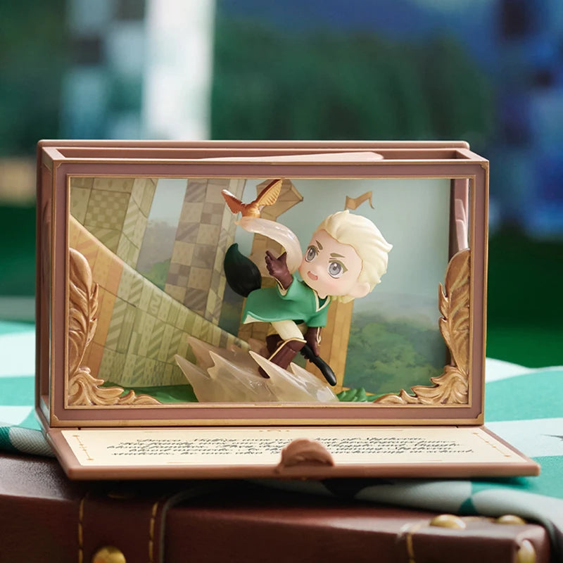 POPMART Harry Potter Poudlard série biographique boîte aveugle devinez sac jouets originaux poupée mignon Anime Figure ornements cadeau by LSDLBoutique.ch