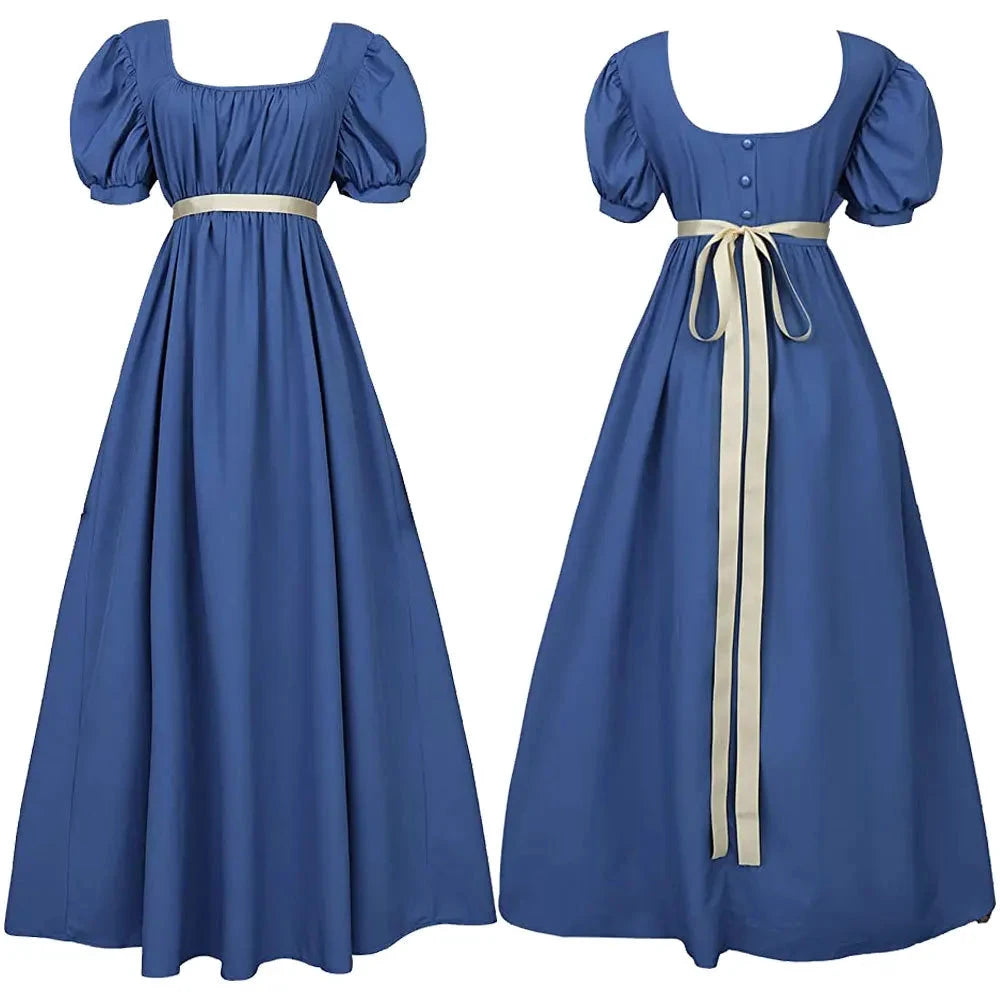 Robe longue style Regency - Tea Dress
