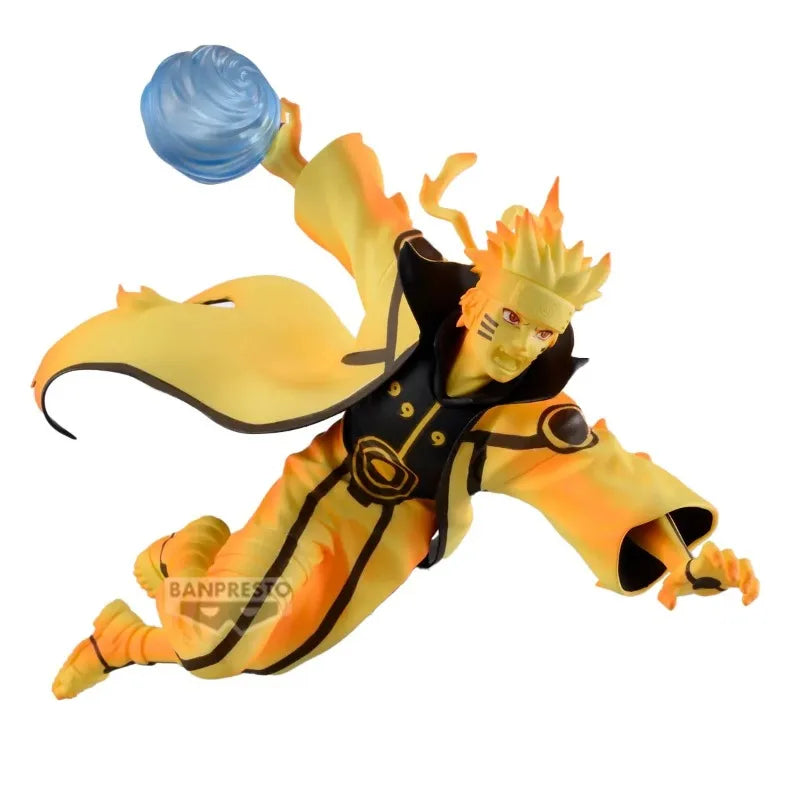 Bandai Original BANPRESTO Anime NARUTO SHIPPUDEN Uzumaki Naruto Namikaze Minato Kurama PVC Action Figure Model Collectible Toys