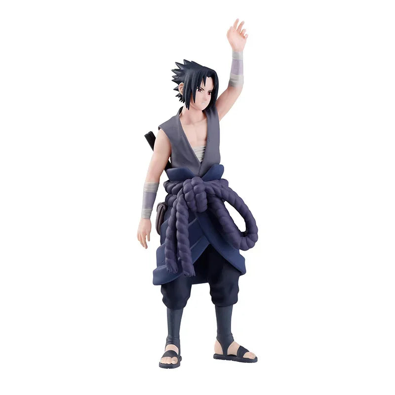 Bandai Original Banpresto Anime NARUTO Panel Speccule Uchiha Sasuke PVC Action Figure Collectible Model Toy Gifts