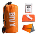2-Person Waterproof Survival Tent Kit with Mylar Bivy