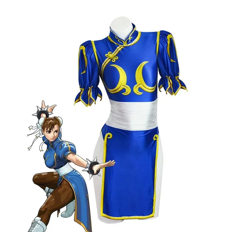 Chun-Li Cosplay Costume — Street Fighter