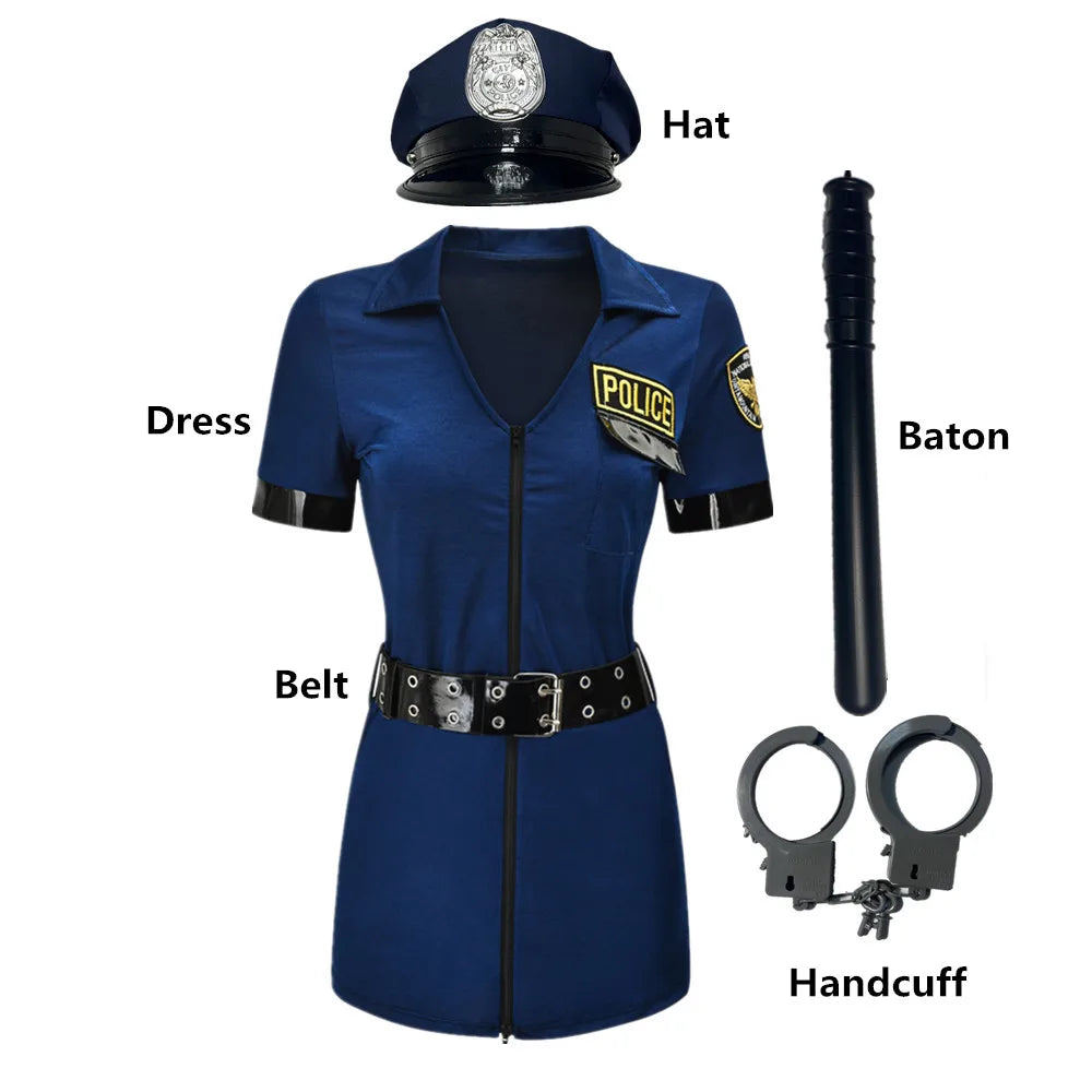 Costume de policière – Set déguisement – Astrid