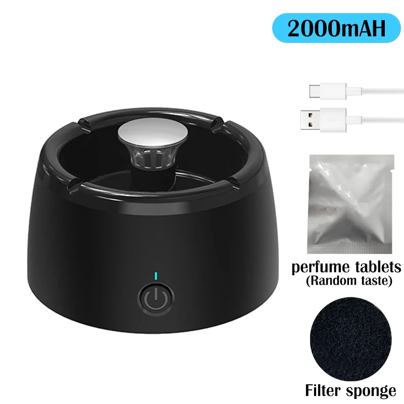 Cendrier Purificateur d'Air USB pour Maison et Bureau