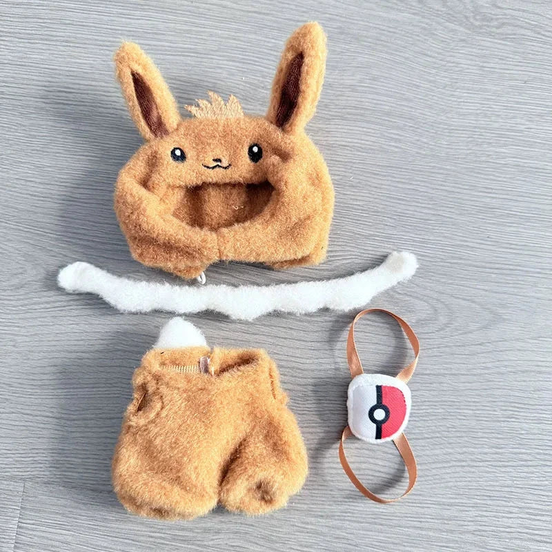 Labubu Poupée Mode 1 Sur 3 Peluche Vêtements Dessin Animé