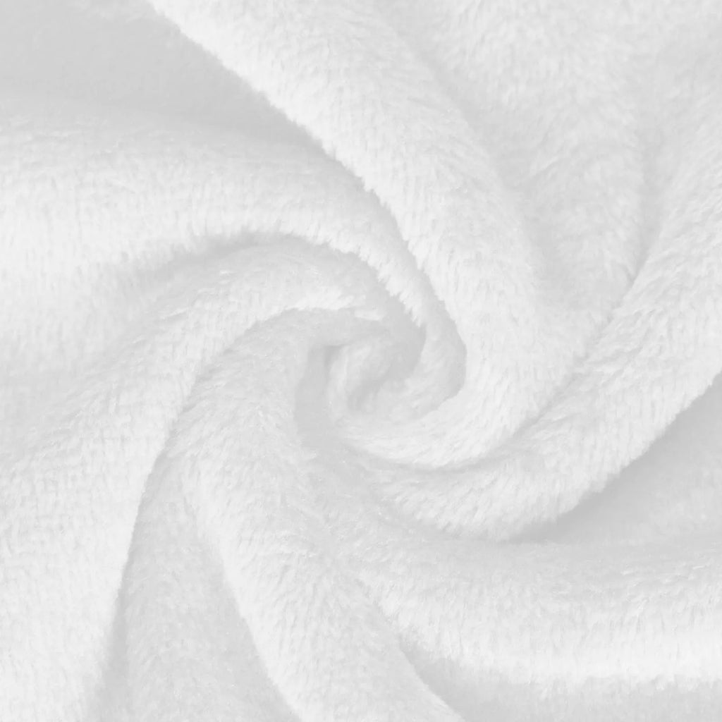 Peignoir à Capuche en Coton et Velours Côtelé Bordeaux