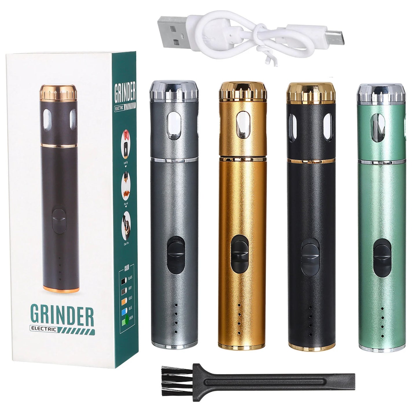 Stylo Broyeur D'Herbes Électrique Mini USB Laguna