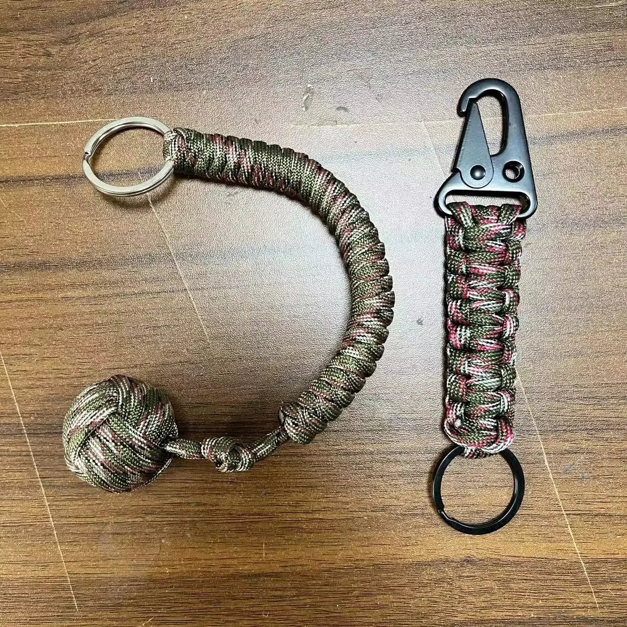 Umbrella Rope Self-Defense Steel Ball Monkey Fist