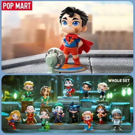 Pop Mart Figurine DC Justice League Enfance PVC Multicolore