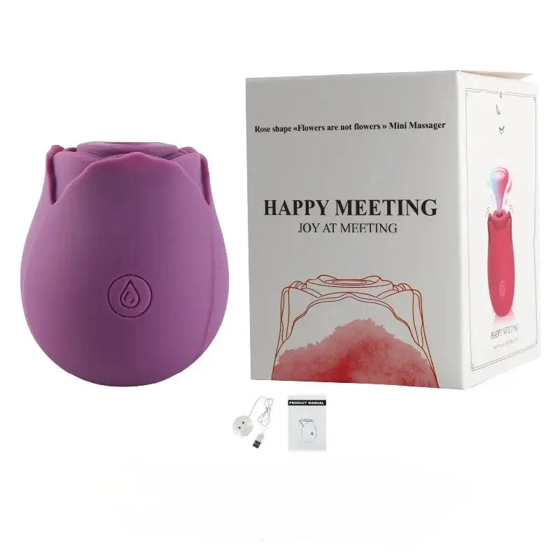 Stimulateur clitoridien et point G en silicone 