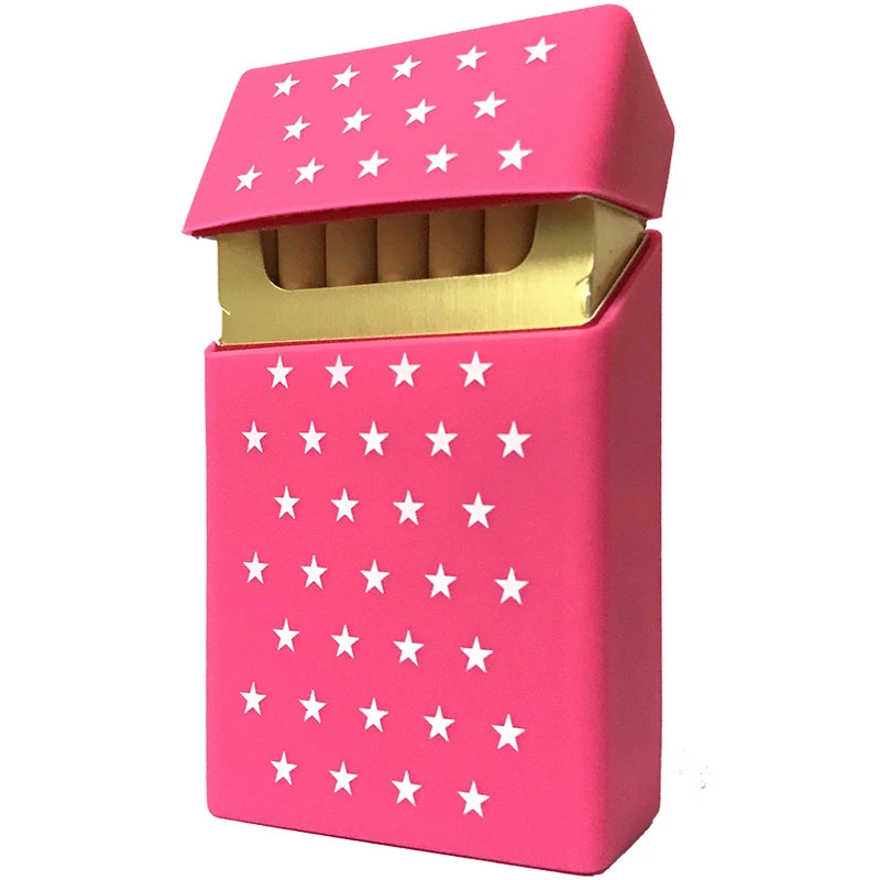 Etui Cigarettes Silicone Crâne Capacité 20 Cigarettes Pour Homme Femme