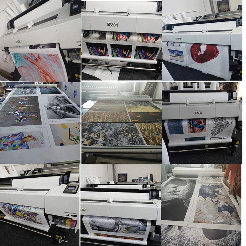 MINISO Poster Canvas Star Wars Dark Vador Et Yoda Sans Cadre Imprimé Sur Toile Premium Encres Résistantes À L Eau by LSDLBoutique.ch