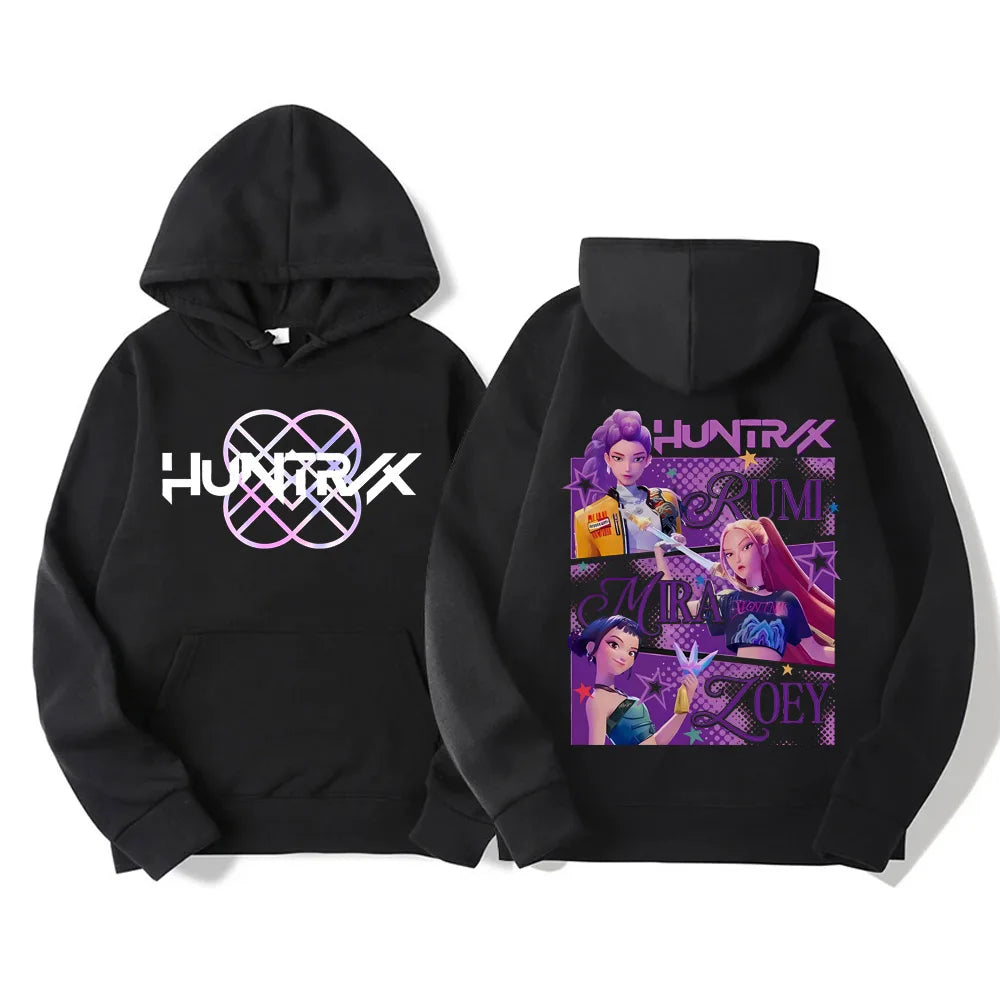 Huntrix Sweatshirt Harajuku Mira Rumi Zoey Limited Edition