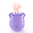 1PC Rose Flower 2 In 1 Vibrator Sucking Beating Nipple Clitoral Stimulator Powerful G-spot Vaginal Vibrator Sex Toys for Women