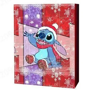 MINISO Calendrier de l Avent Stitch 24 Figurines Surprise Disney Edition Noel Cadeau Magie de Noël by LSDLBoutique.ch
