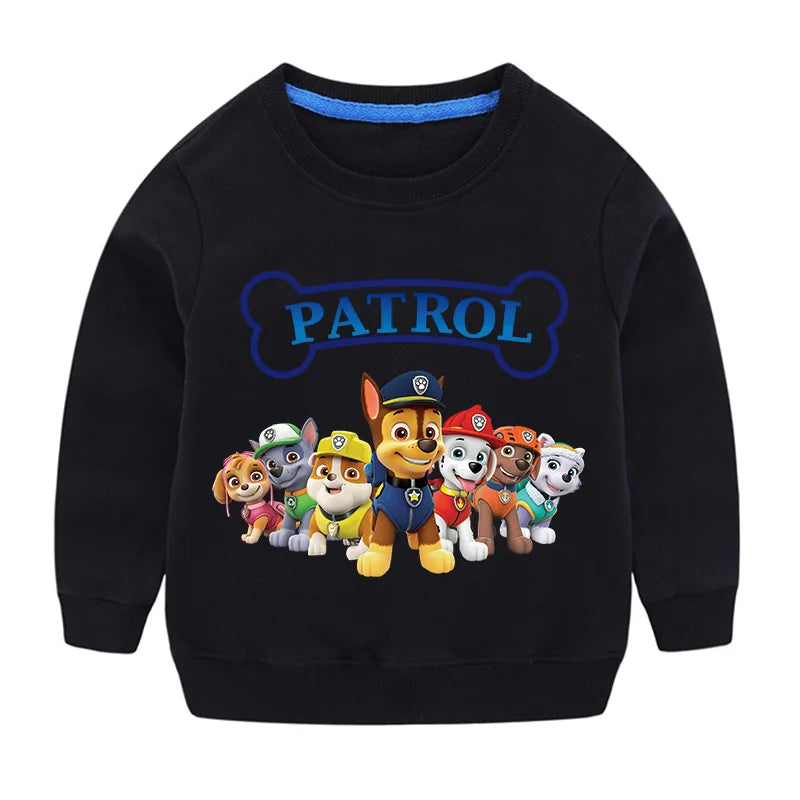 Sweat-shirt à capuche pour Sport, mignon, Paw Patrol, décontracté, dessin animé Paw Patrol, Patchwork, pull, automne, vêtements de Sport, cadeaux d'anniversaire, 2024 by LSDLBoutique.ch