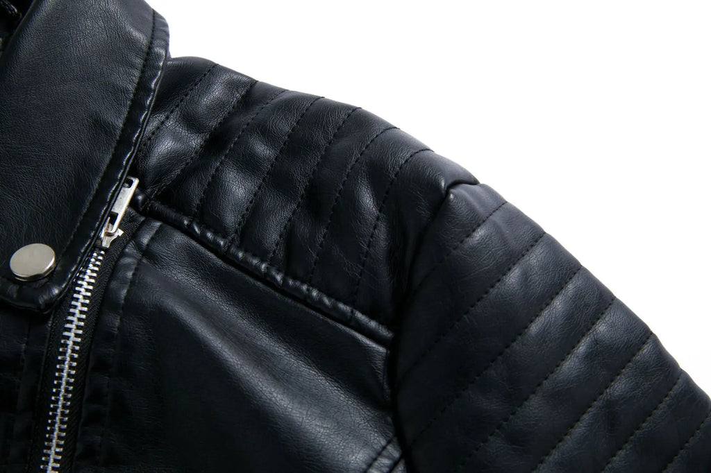 Qj Cinga Veste Motard En Cuir Jaune Zip Oblique Femme