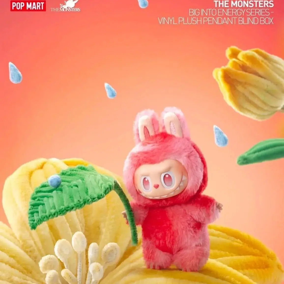 Pop Mart Labubu Big Into Energy Plush Keychain 17 cm