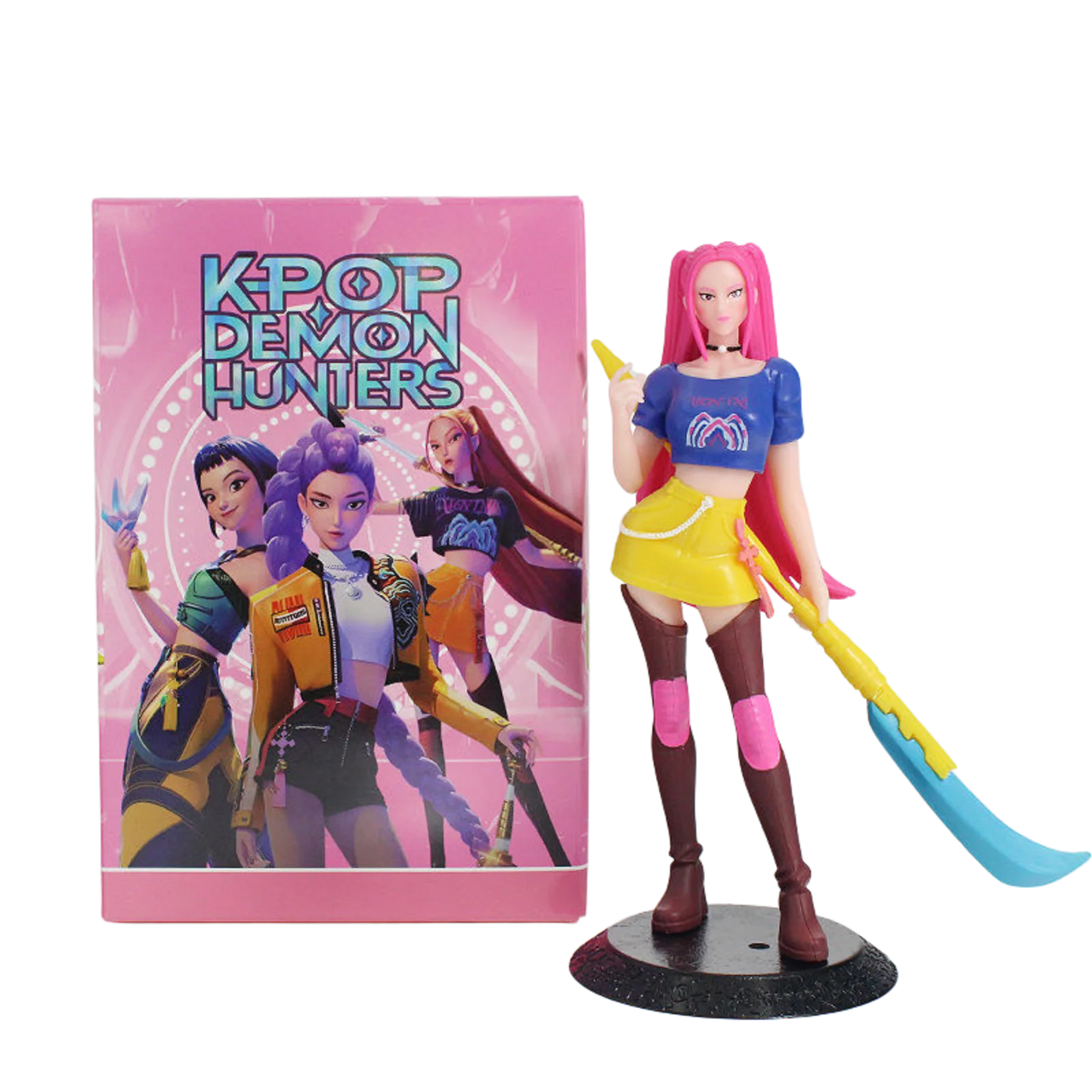 Figurines de chasseurs de démons Kpop, figurines Huntrix, jouet Derpys Tiger Rumi Brainrot, ornement, tendance 2026 by LSDLBoutique.ch