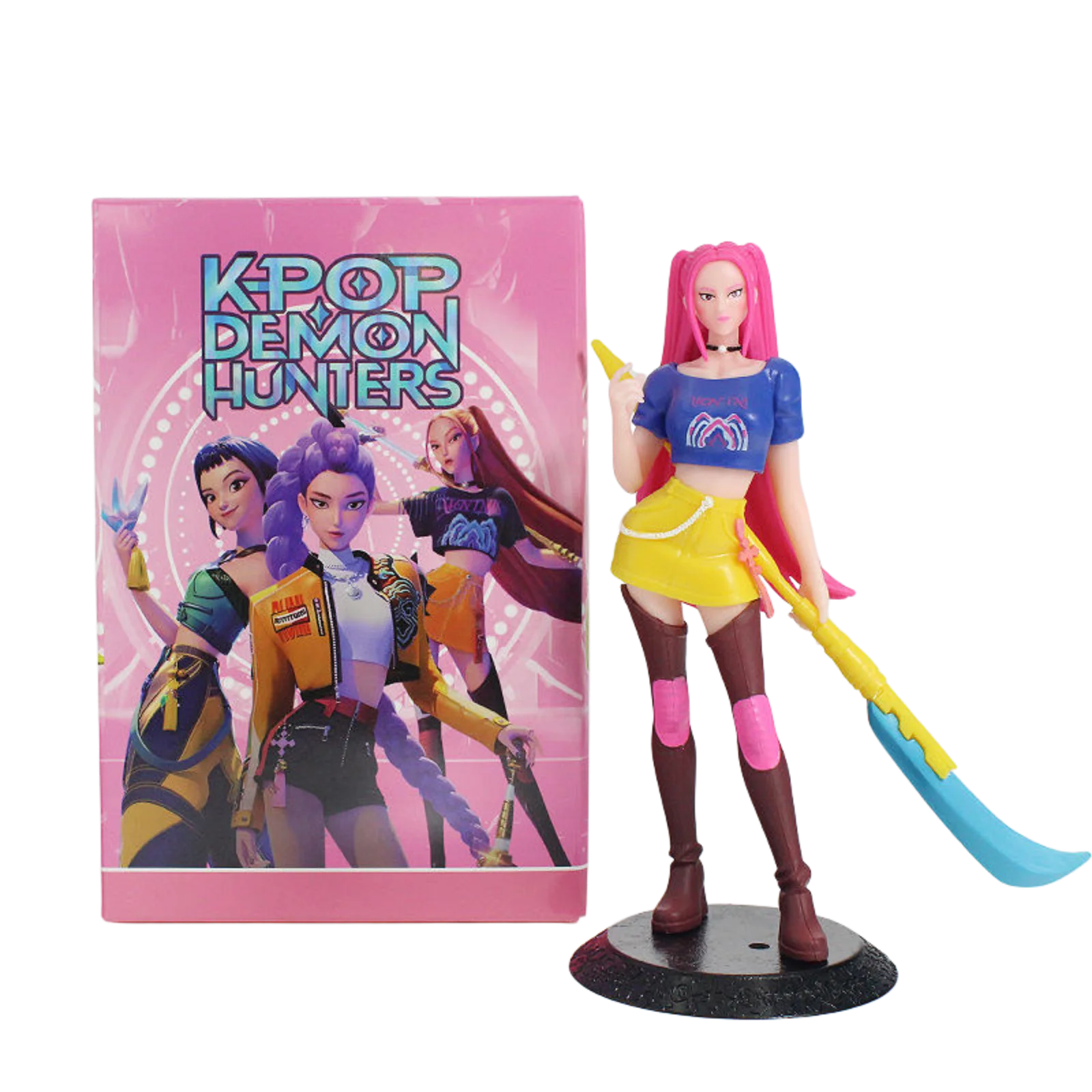 Figurines de chasseurs de démons Kpop, figurines Huntrix, jouet Derpys Tiger Rumi Brainrot, ornement, tendance 2026 by LSDLBoutique.ch