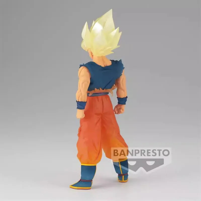 Bandai Original Banpresto Anime Dragon Ball Clearise Son Goku Super Saiyan PVC Actionfiguren Sammlermodell Spielzeug