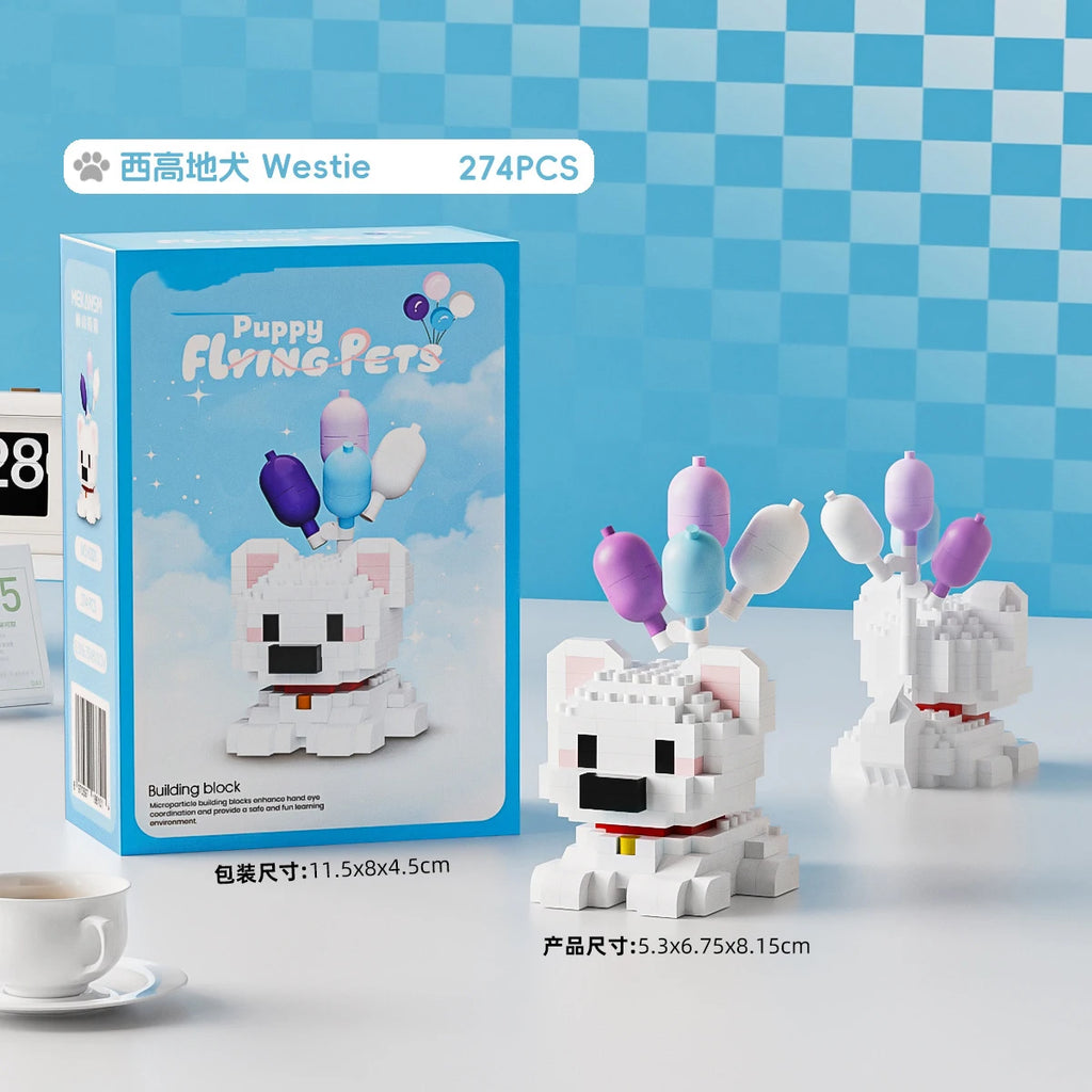 Mini Blocs De Construction Animal Chiens Chats Kit A Assembler Jouets Educatifs Pour Enfants 10 12 Ans Cadeau by LSDLBoutique.ch