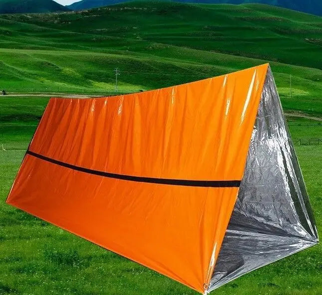 Kit Tente De Survie 2 Personnes Imperméable Bivy Mylar
