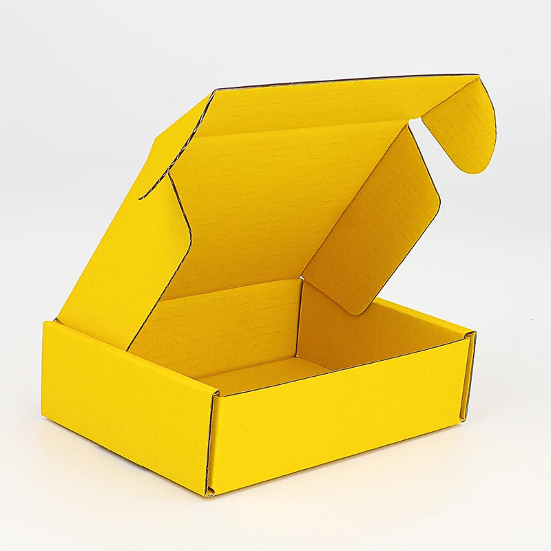 Thick Folding Box, Triple Layer Cardboard, Pack of 10 Colors