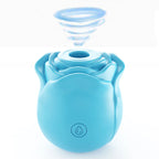1PC Rose Flower 2 In 1 Vibrator Sucking Beating Nipple Clitoral Stimulator Powerful G-spot Vaginal Vibrator Sex Toys for Women