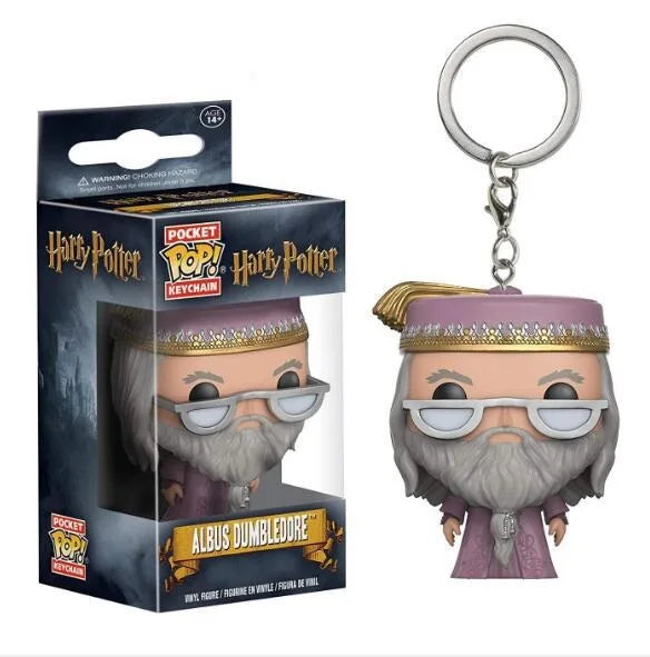Funko POP-Porte-clés figurine d'action, poupées modèles, Dementor, Hermione, Luna, Lovegood, Dobby, Snape, Ron, Ginny, Magic School, Fawkasultraviolet by LSDLBoutique.ch