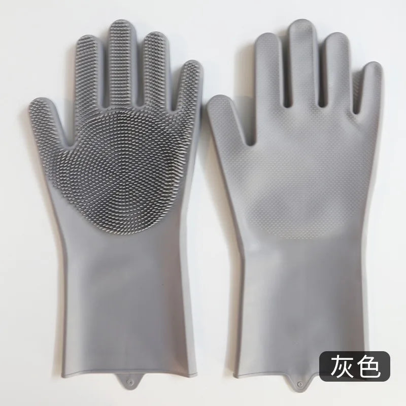 Gant de toilettage et d'épilation en silicone pour chien et chat – MMR04
