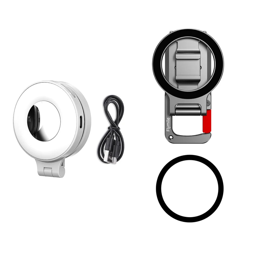 Flymile Support Téléphone Magnétique Mousqueton MagSafe Aluminium