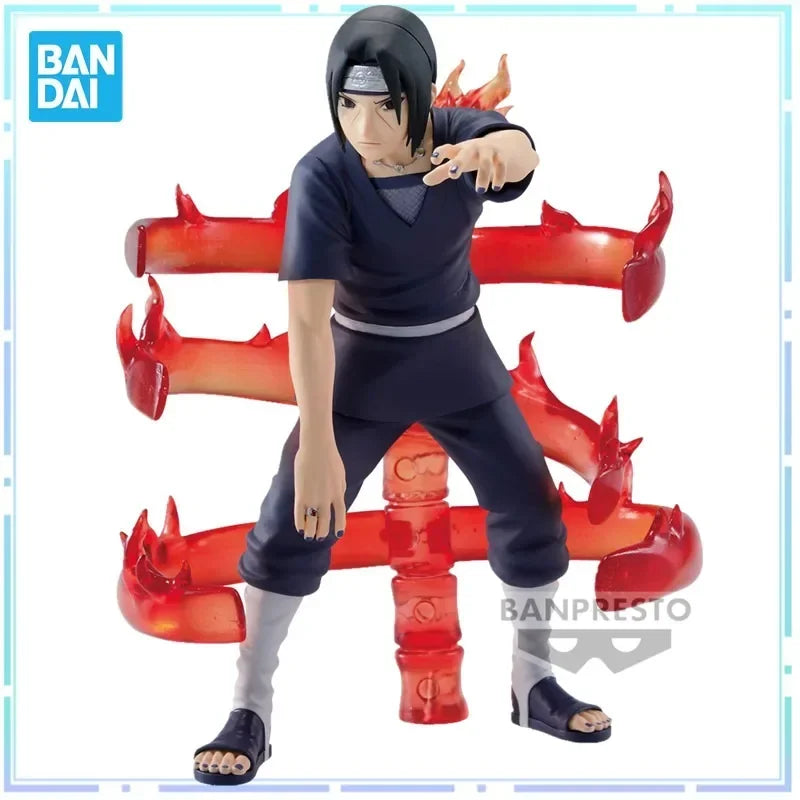 Bandai Anime-Actionfigur NarAAEFFECLanka, Closer to Uchiha Itachi, PVC-Figur, Sammlermodell, Originalspielzeug, 14 cm, auf Lager