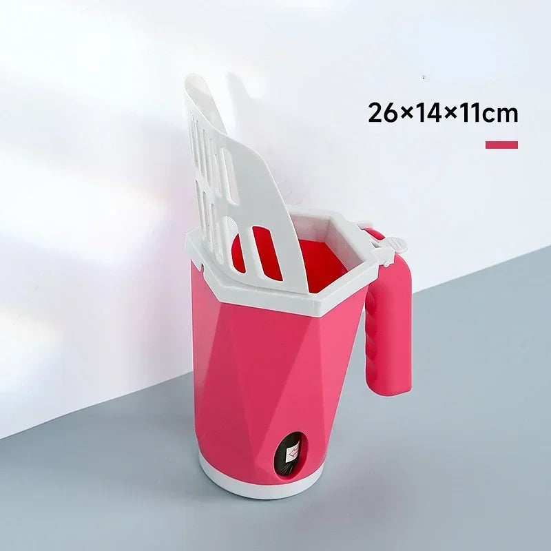 Cat Litter Scoop, Cat Sand Litter Box, Kitty Toilet Sandboxes Shovel, Pets Poop Sand Clean Artifact Tool