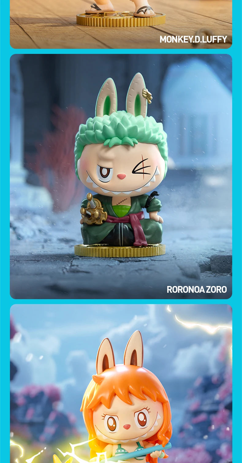 POP MART THE MONSTERS X une pièce série boîte aveugle jouets Kawaii Anime figurine Surprise boîte mystère poupées filles cadeau by LSDLBoutique.ch