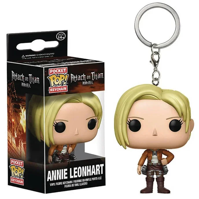 Funko porte-clés attaque sur Titan Levi Eren Jaeger Annie Leonhart Hatsune.Miku figurine porte-clés jouets de poche poupées porte-clés by LSDLBoutique.ch