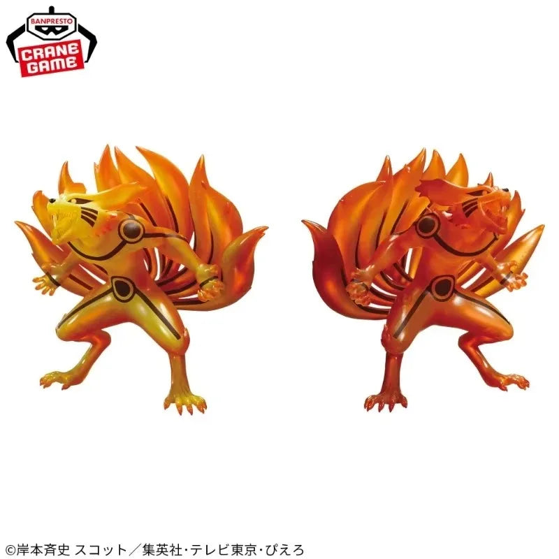 Bandai Original BANPRESTO Anime Naruto Shippūden Kurama Kyuubi PVC Figure Collectible Model Toy Gift